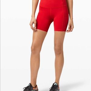 Lululemon dark red set